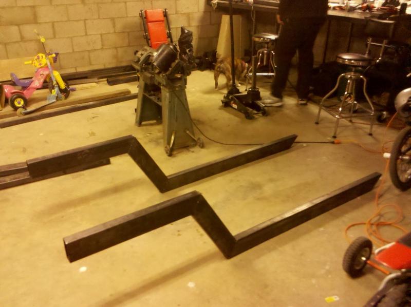 Half the rails welded in place