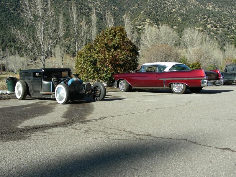 So neighbor Paul and I took the cars up to Pine Mountain Club...