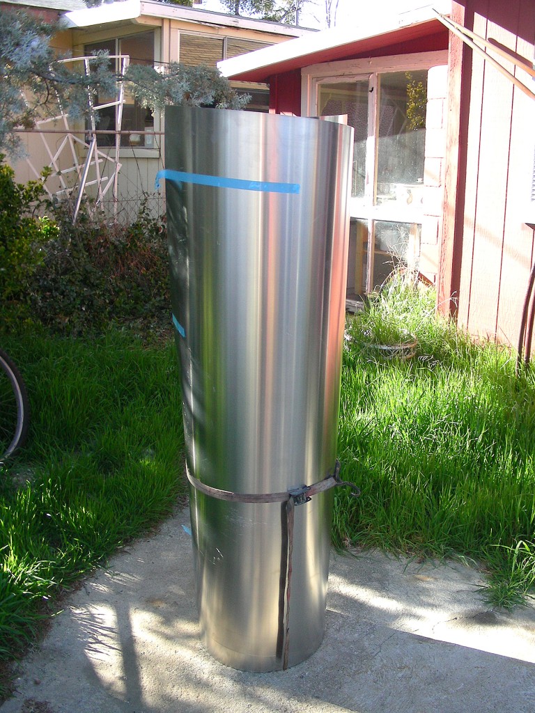 ...but it made it home. One big glorious continuous sheet.