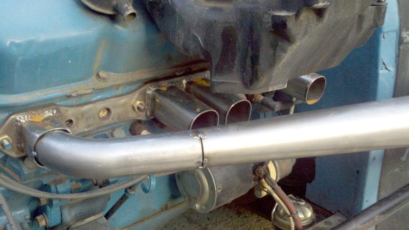 The front ports will be 1.75".