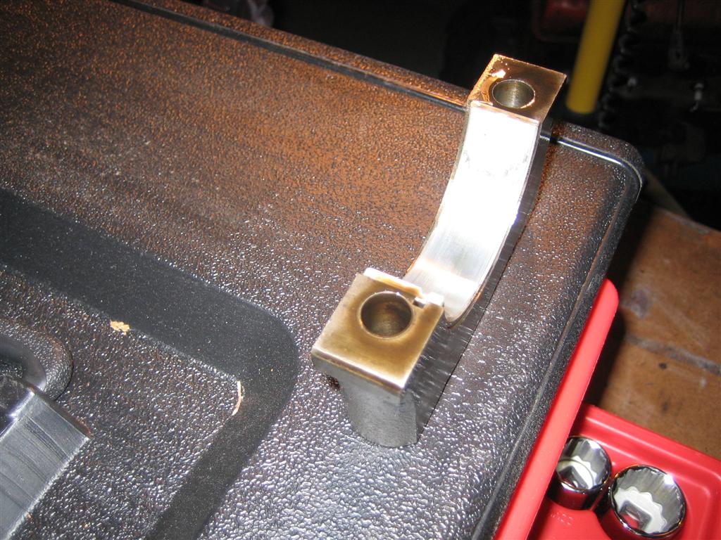 Hard to see in the photo, but the bearings  look relatively new.