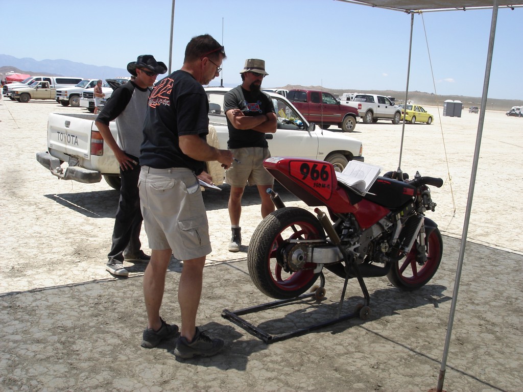 David Isley as my inspector.
He's in my club = good.
We're competing for points = bad.