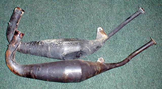 Old pipe top.
New pipe bottom.
Back cylinder.