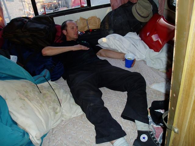 Mikey on the whiskey