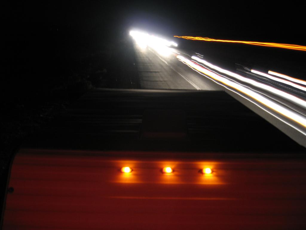 The new 454 in the moho wasn't cooling very well. Lots of waiting on the side of the road.