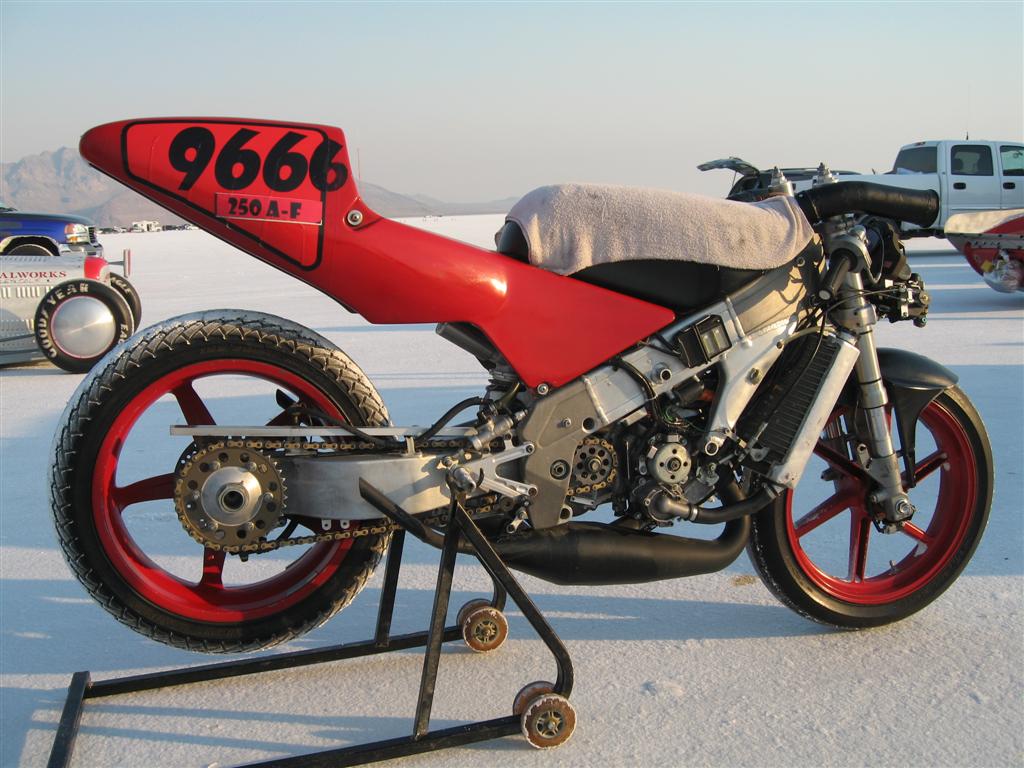 Even in the morning you've gotta' take precautions to keep the fuel cool.