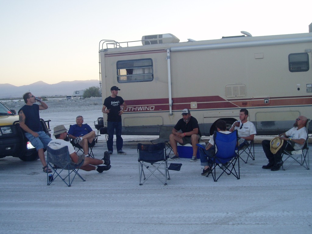 The bend in the road, Saturday evening.