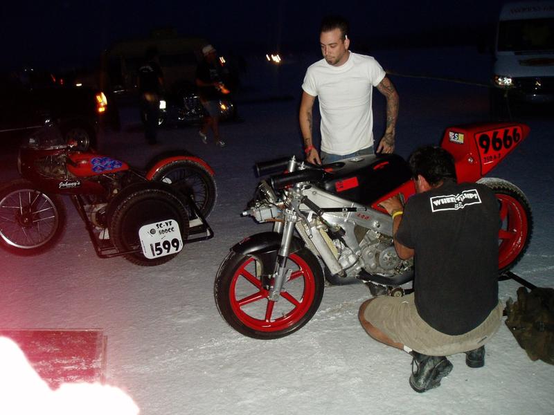 Tuesday morning in impound. Backing up fuel records. We were in impound every day Monday-Friday.