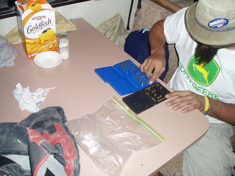 Thursday morning impound, Jet Fuel obsesses over carb jet sizes.
