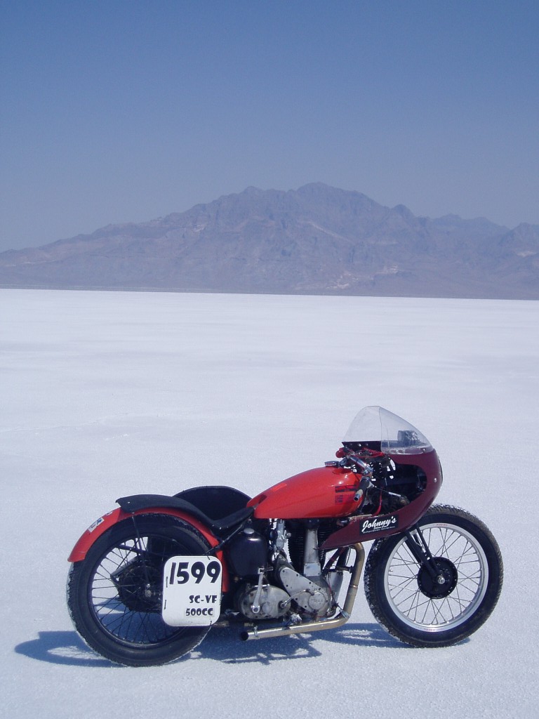 Glamour shot of the BSA (599).