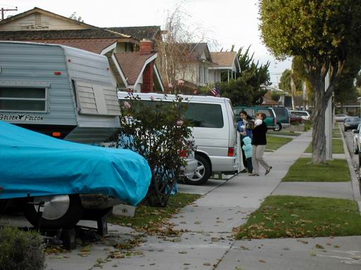 My neighbors saying "oh Christ, the gringo brought home more sheeet". They are very tolerant, and pretty good neighbor