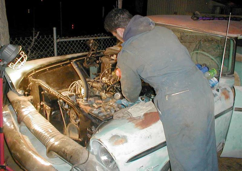 Gravity fuel pump, hoping the mechanical pump will prime.