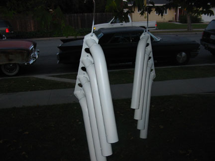 Painted with VHT flat white, thanks Skillet.