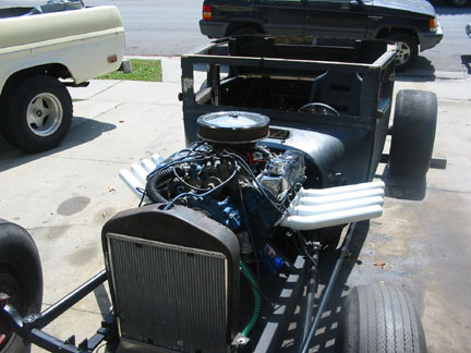 Mounted & ready to go. I'll wrap them in white thermo-tec to keep the heat away from the motor.