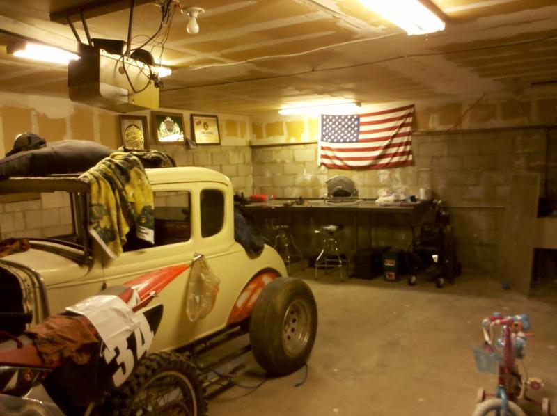 Workbench built, time to dust the junk off the coupe!