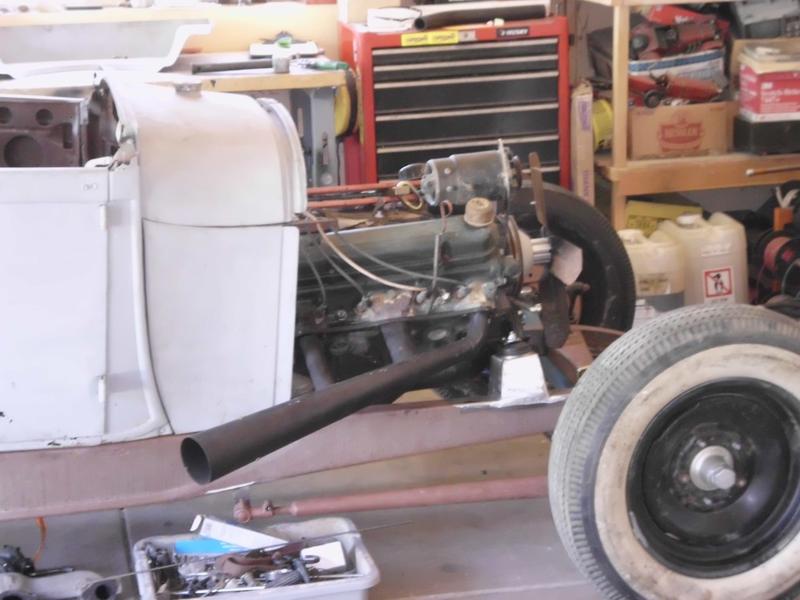 well shit the bed! gotta cut the mounts and move motor foreward 3"