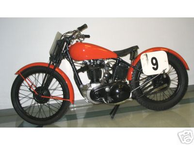 The number 9 plate is for the guy who originally raced it, Harry Grinstead.