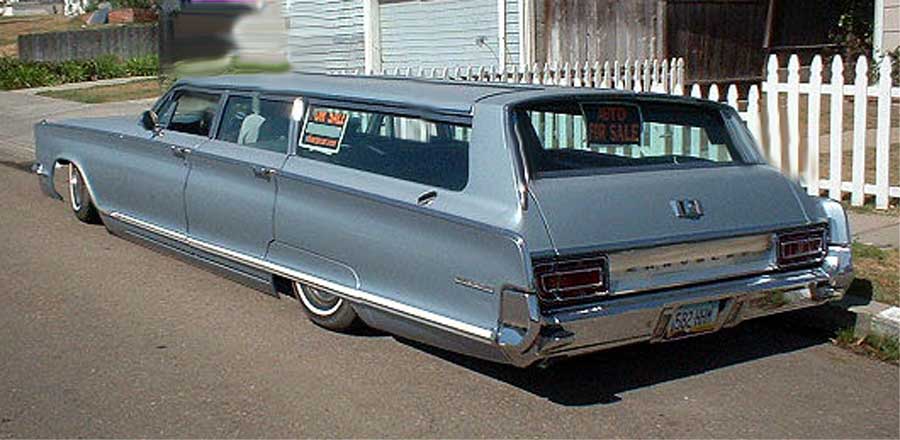 There was this '66 Wagon for sale that was just dying for a chop.