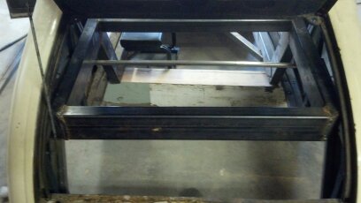 Everything seems to fit after cutting 5 of length out of the rear kick up.