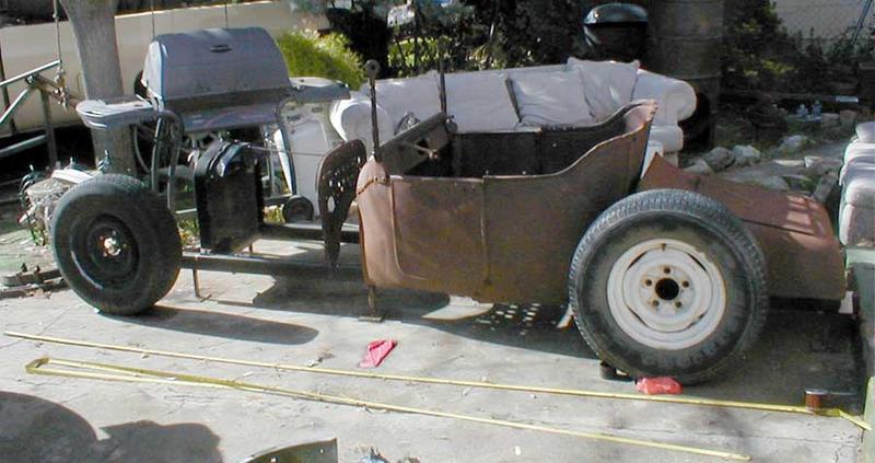 Frame rails on the ministands.