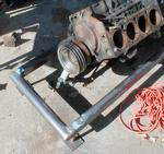 Front crossmember is in.