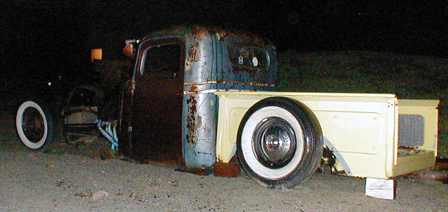 Brian just got this '36 Chevrolet short cab.
